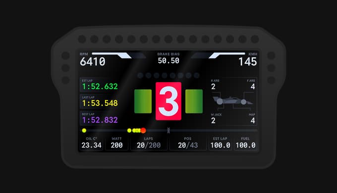 Speedway Dashboard